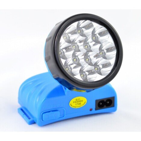 LANTERNA DE CAP CU ACUMULATOR 12 LED - 722B